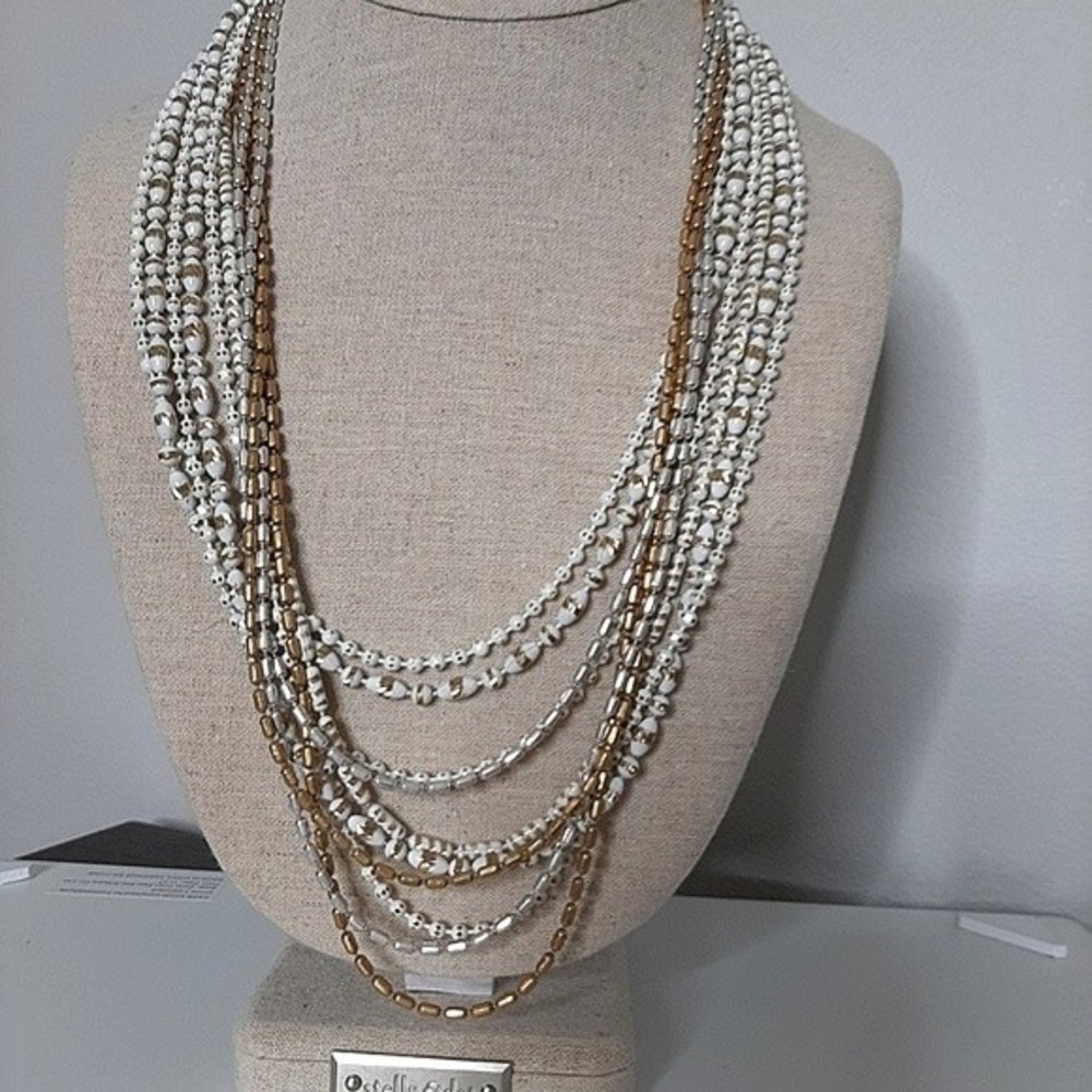Stella & Dot 2-1 versatile necklace